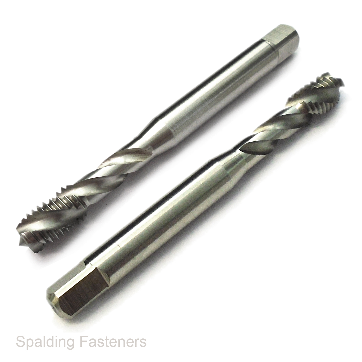 Metric HSS High Speed Steel Spiral Flute Machine Taps For Threading